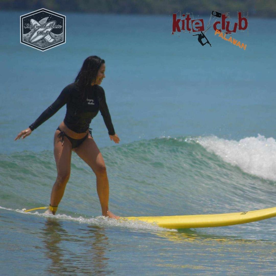 Hostel Surf And Skate Duli El Nido By Kiteclub Palawan Exterior foto