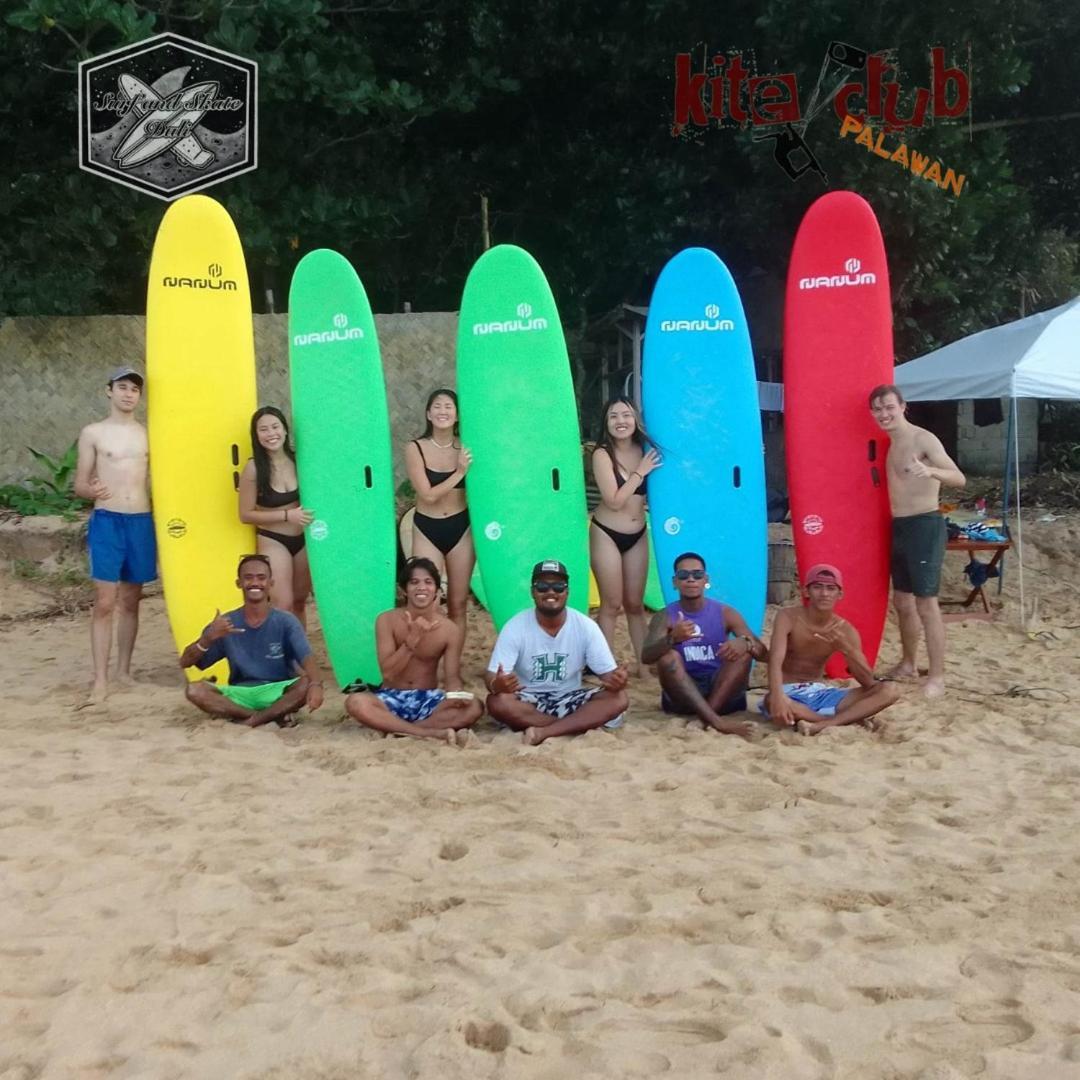Hostel Surf And Skate Duli El Nido By Kiteclub Palawan Exterior foto