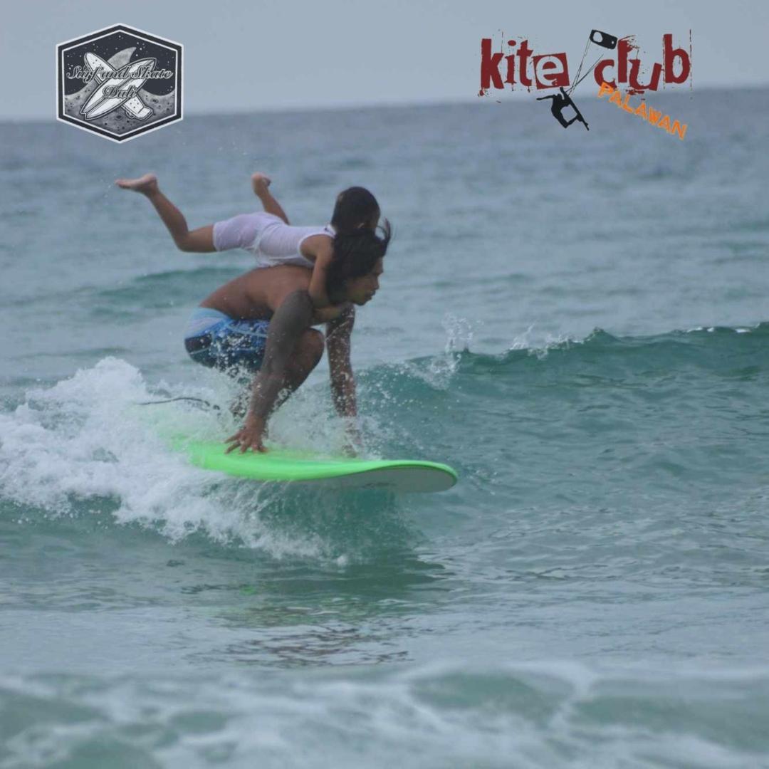 Hostel Surf And Skate Duli El Nido By Kiteclub Palawan Exterior foto