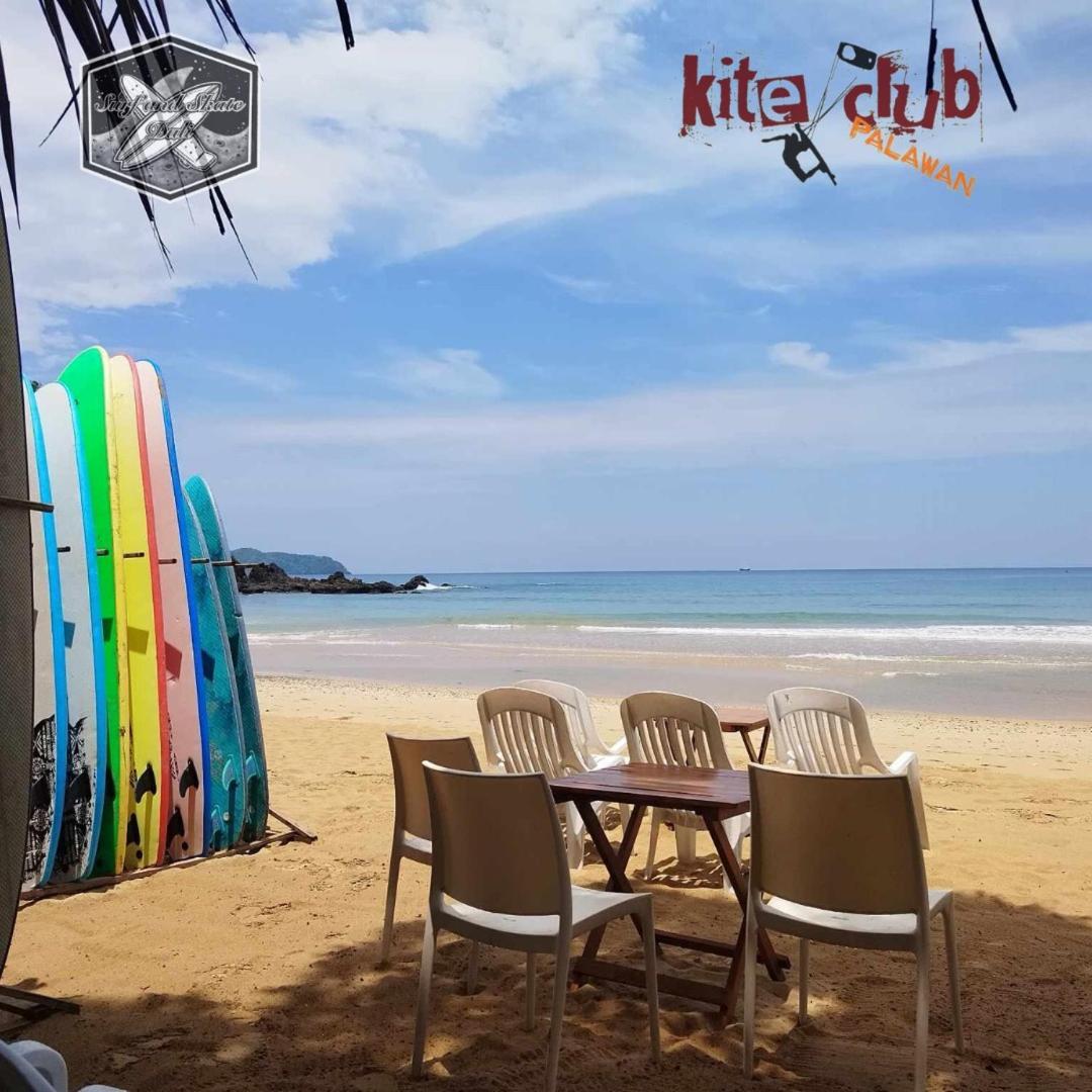 Hostel Surf And Skate Duli El Nido By Kiteclub Palawan Exterior foto