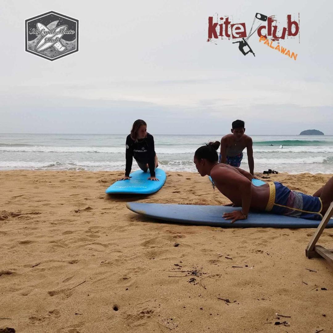 Hostel Surf And Skate Duli El Nido By Kiteclub Palawan Exterior foto